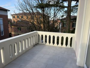 Vista dal balcone