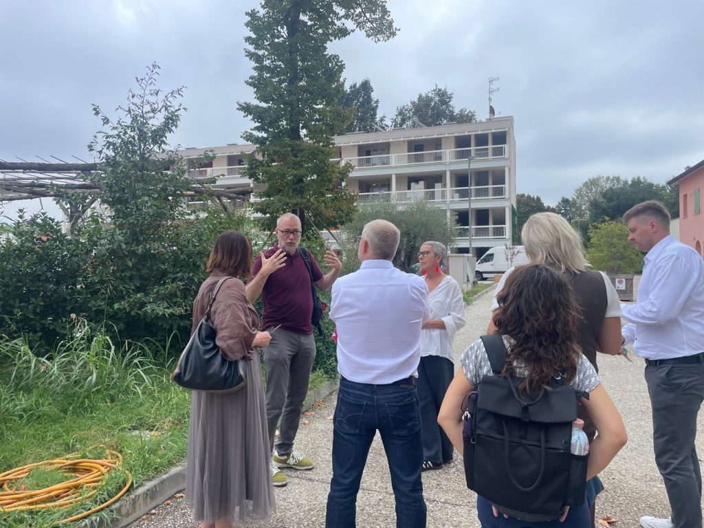 La delegazione di Saldus visita Salus Space